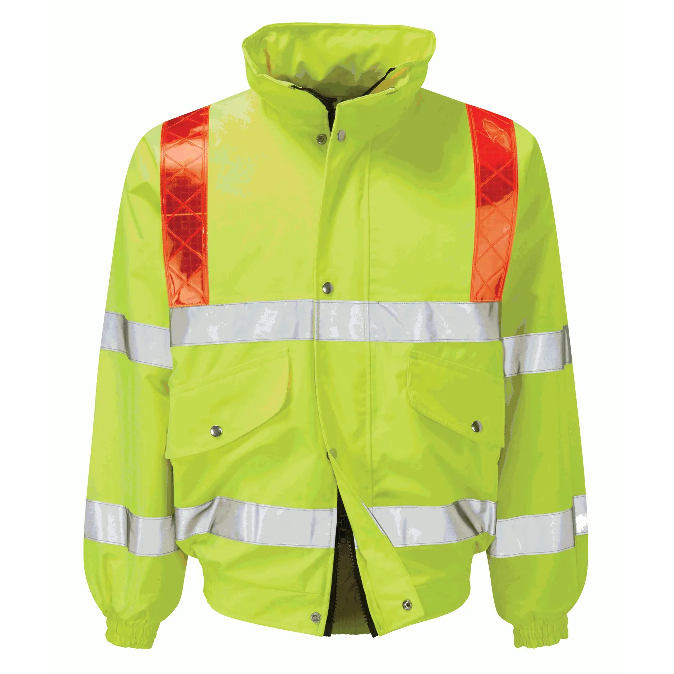 Foil: Bomber Jacket With Red Braces